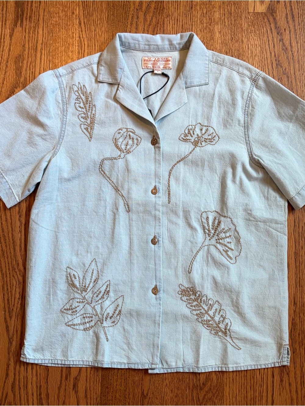 Filson Embroidered Camp Shirt - Short-Sleeve Women’s - Small